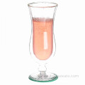 Borosilicate Weight Double Wall Glass Cups